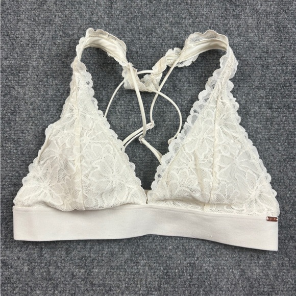 PINK by VICTORIA’S SECRET White Lace Bralette Size: Small - Picture 1 of 8